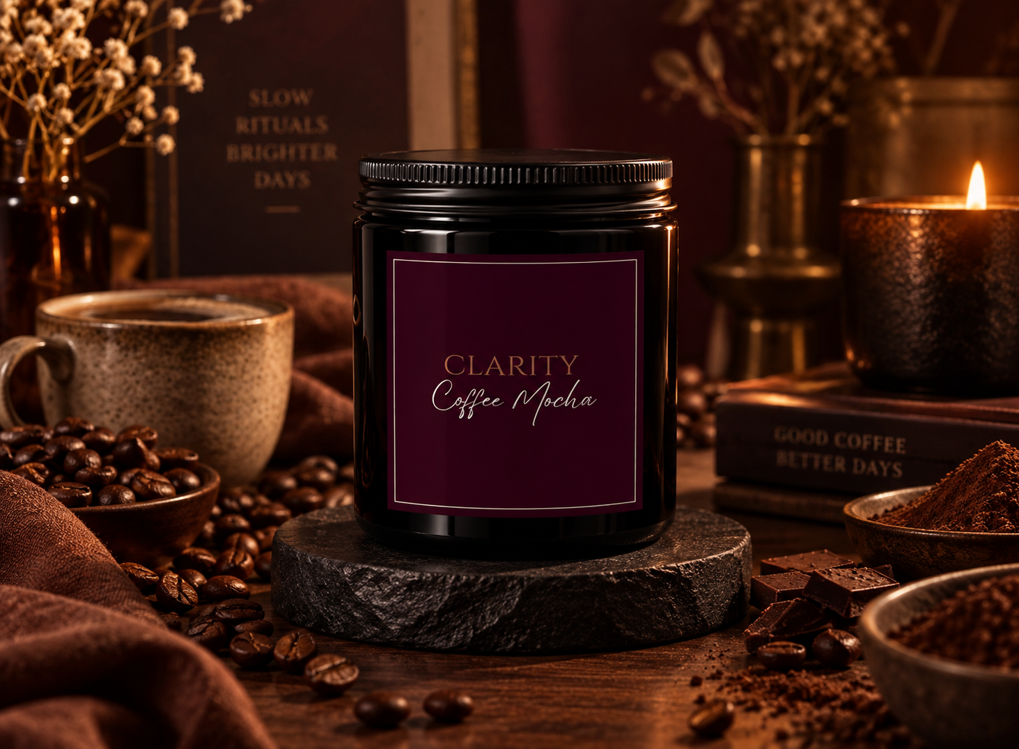 Clarity ritual candle